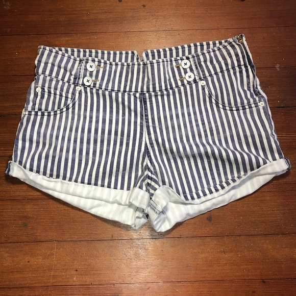 Free People Pants - Free People Mariner Denim Shorts